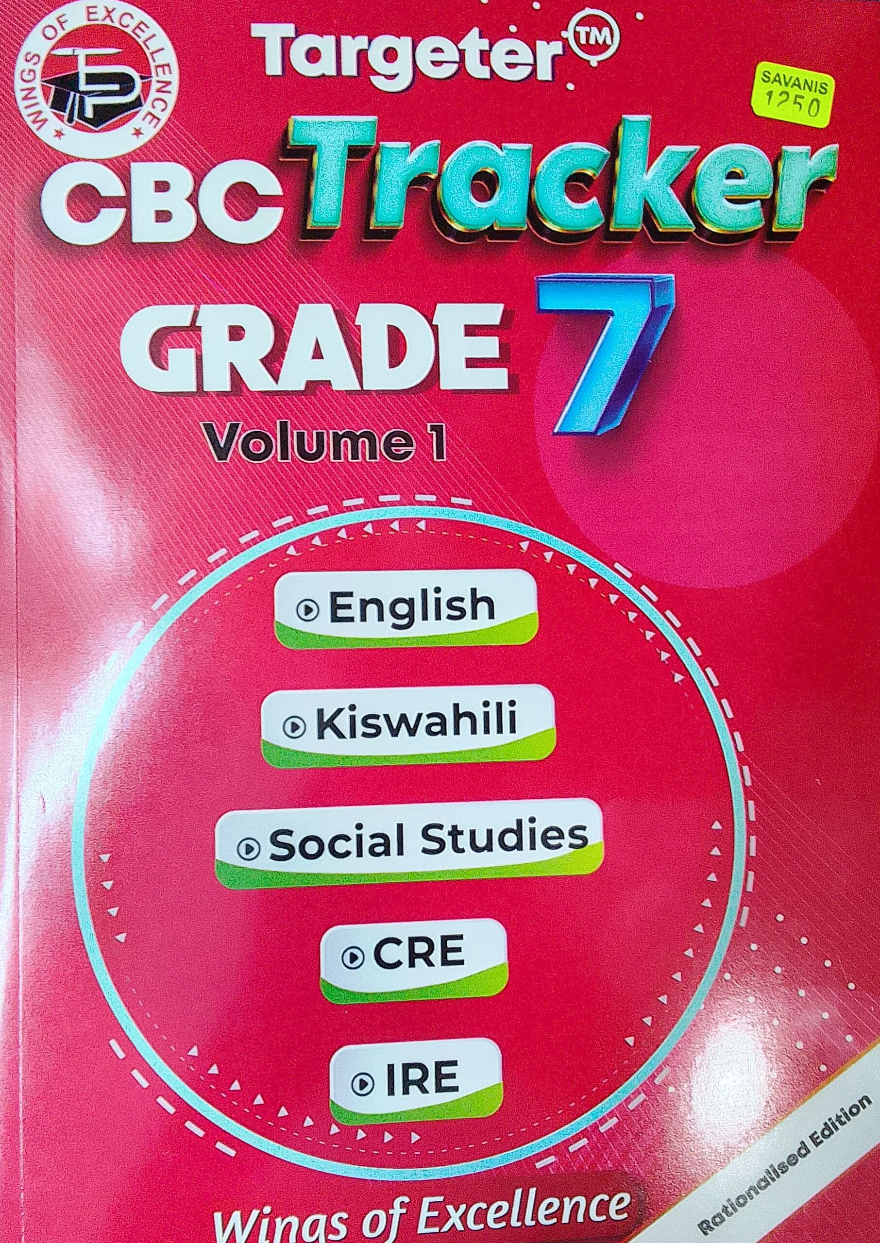TARGETER CBC TRACKER ENCYCLOPEDIA GRADE 7 VOL1