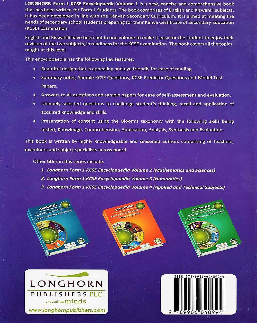 longhorn kcse encyclopaedia f1 vol 1 languages