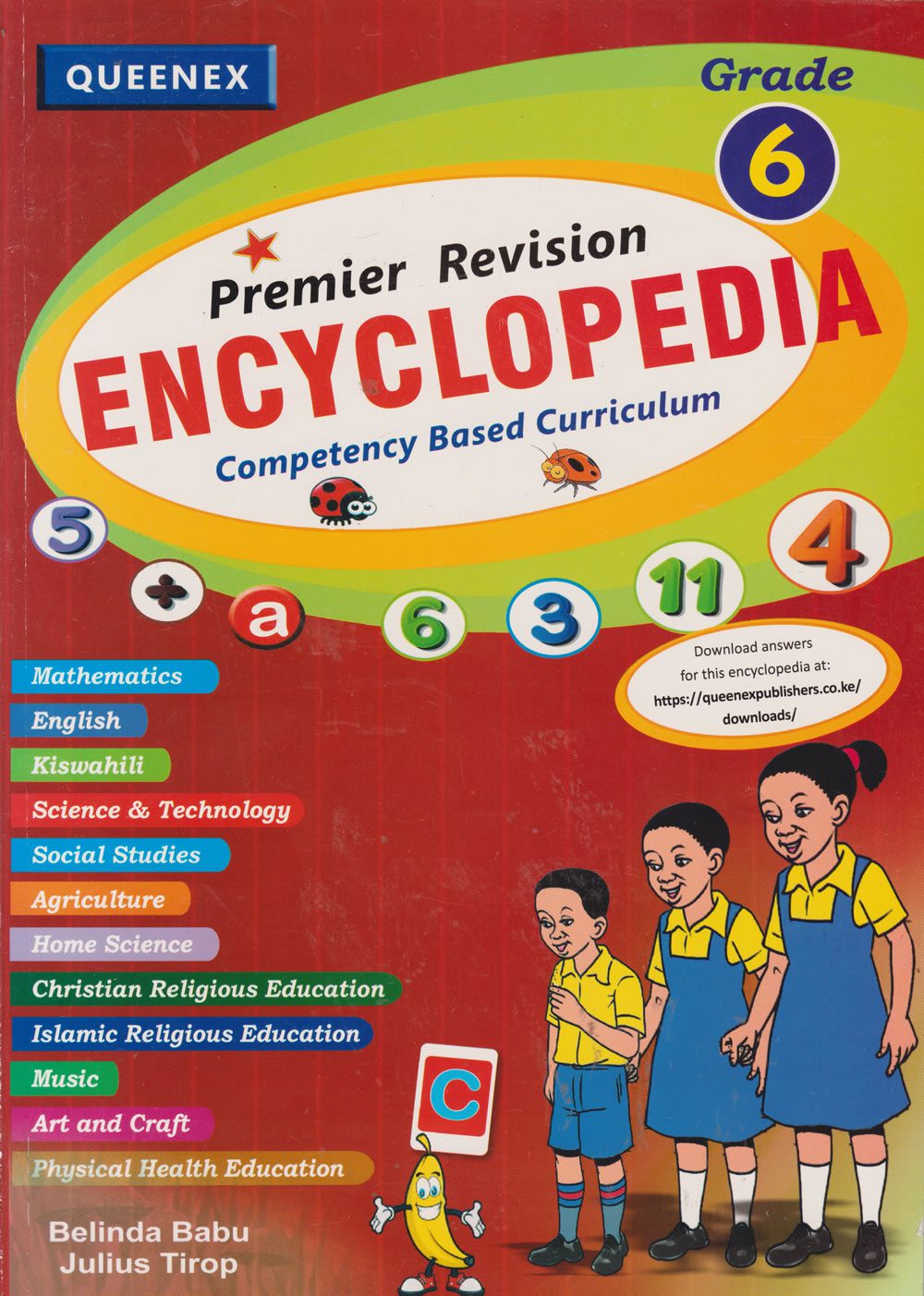 queenex premier revision encyclopedia grade 6 (cbc) revised edition