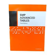 smp advanced maths tables