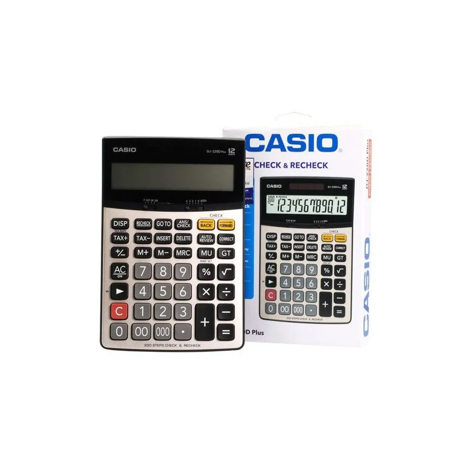 casio calculator dj220d plus