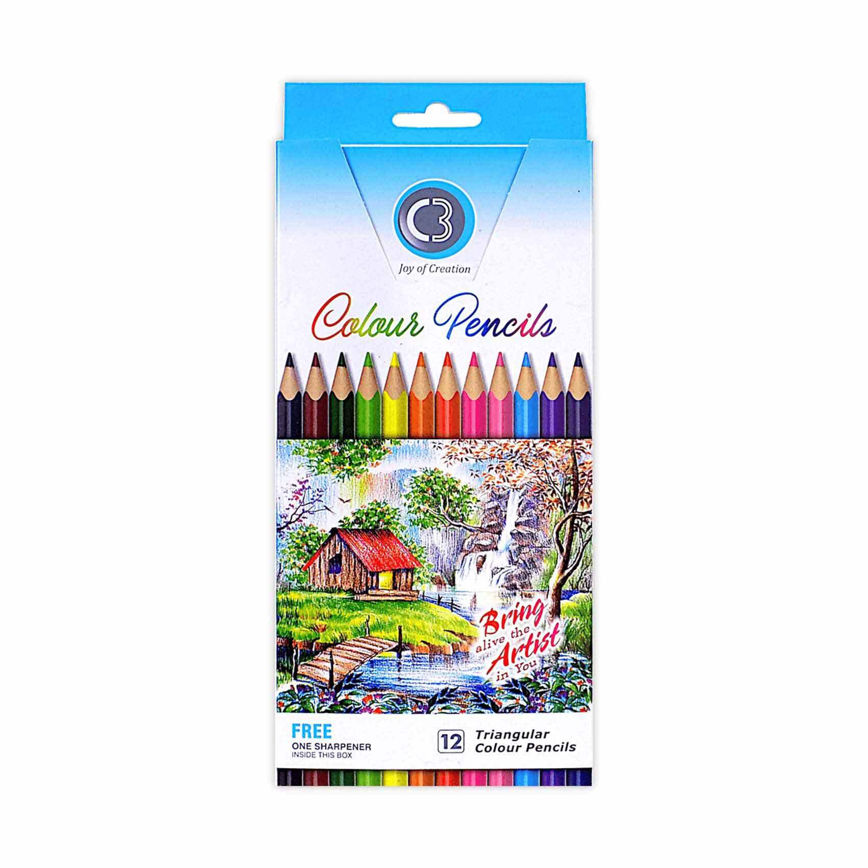 joy colour pencils f/s *12