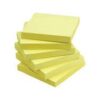 gem sticky note pad 3*3 yellow 1pc