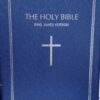 kjv holy bible red letter edition blue/brown/pink/black