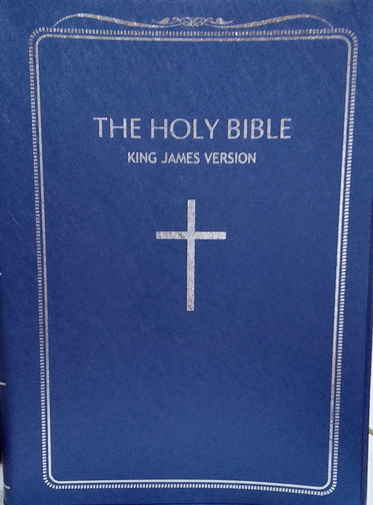 kjv holy bible red letter edition blue/brown/pink/black