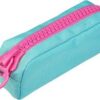 pencil pouch zipper ref:355793 pink/black