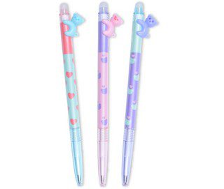 fancy erasable gel pen 1pc