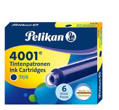 pelikan cartridges blue