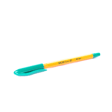 racer finepoint biro pen green