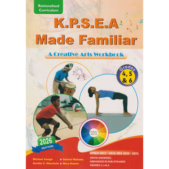 MADE FAMILIAR:KPSEA CREATIVE ARTS W/B 4,5&6