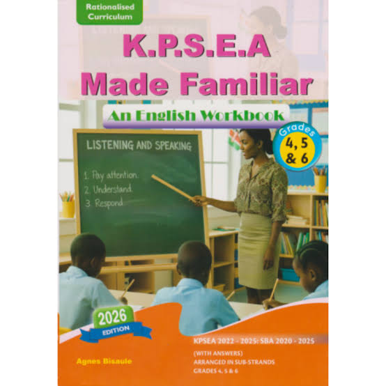 MADE FAMILIAR:KPSEA ENGLISH W/B 4,5&6