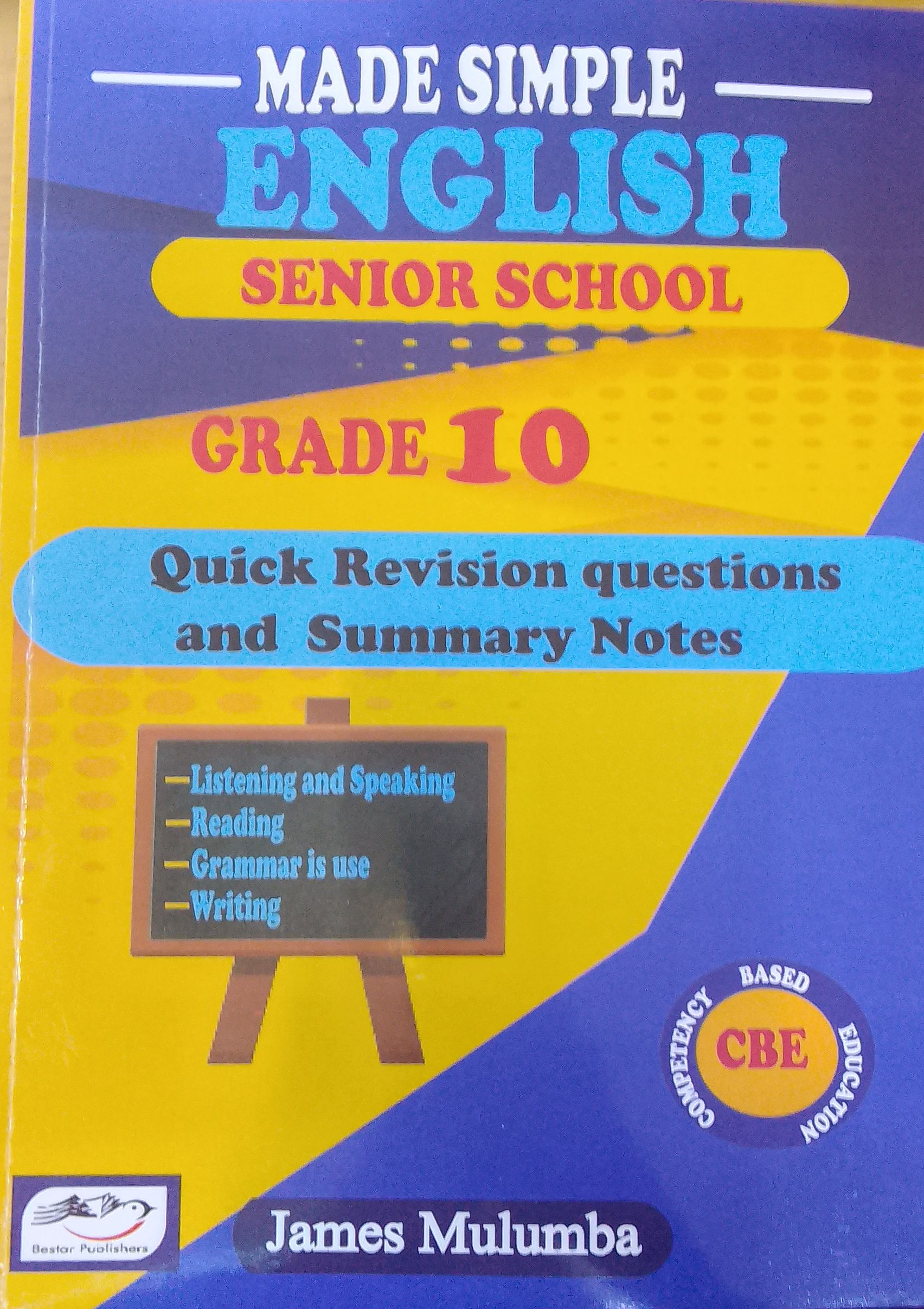 ENGLISH MADE SIMPLE REVISION G10