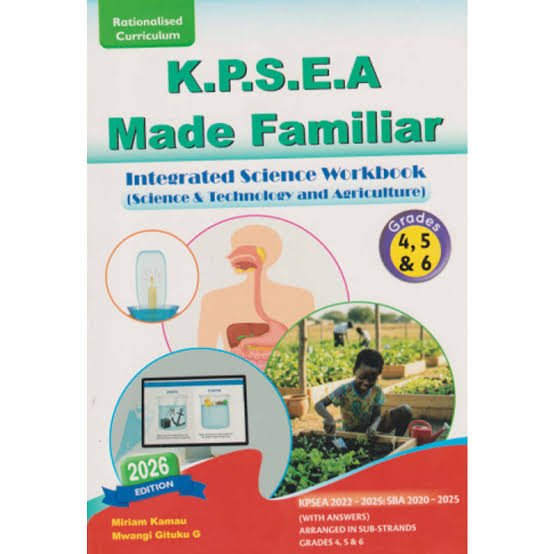 KPSEA MADE FAMILIAR INTEGRATED SCIENCE G4-6 NEW
